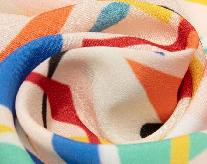 Silk-Crepe-De-Chine Silk-Crepe-De-Chine